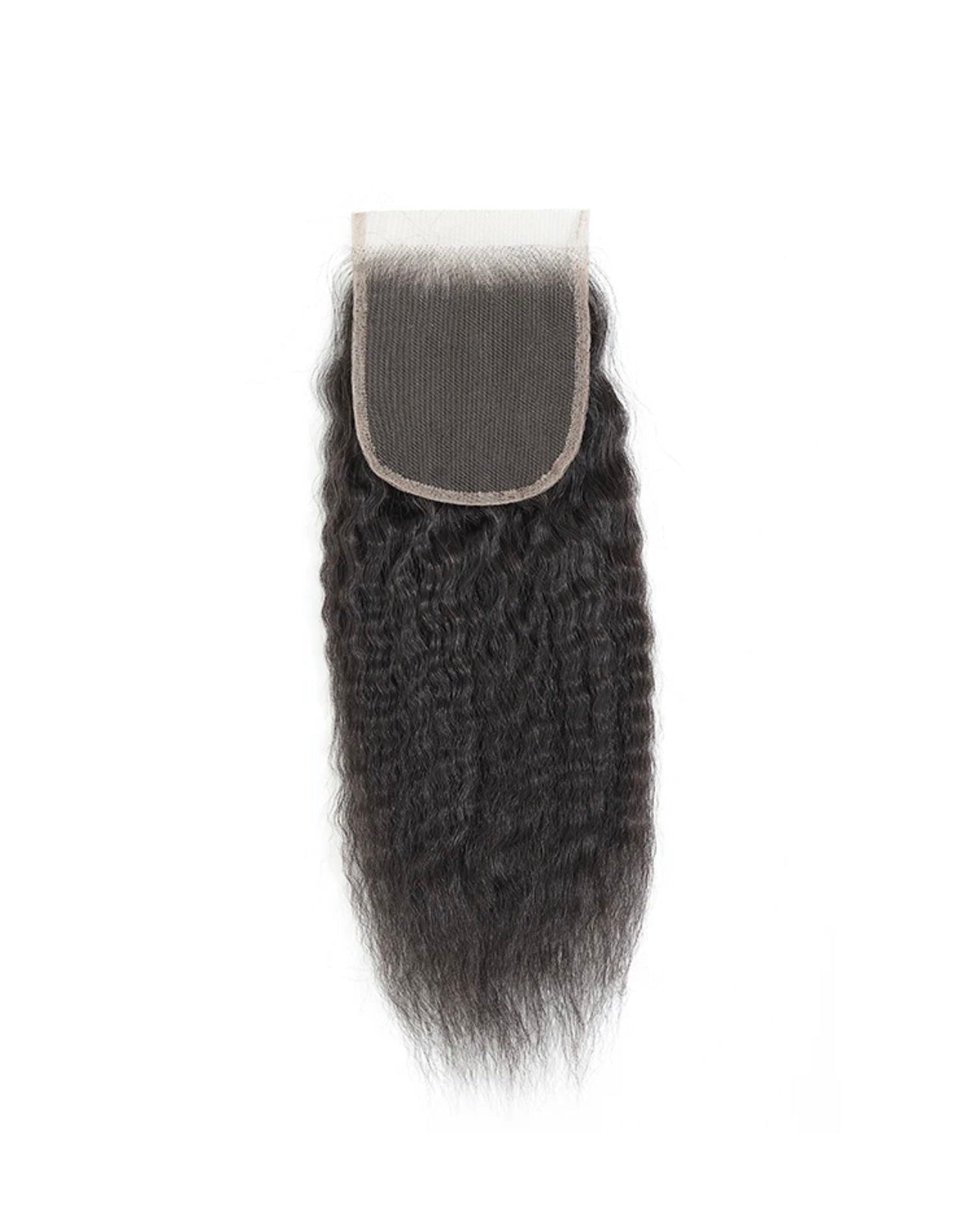 WATER WAVE AND KINKY STRAIGHT CLOSURE