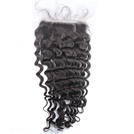 WATER WAVE AND KINKY STRAIGHT CLOSURE