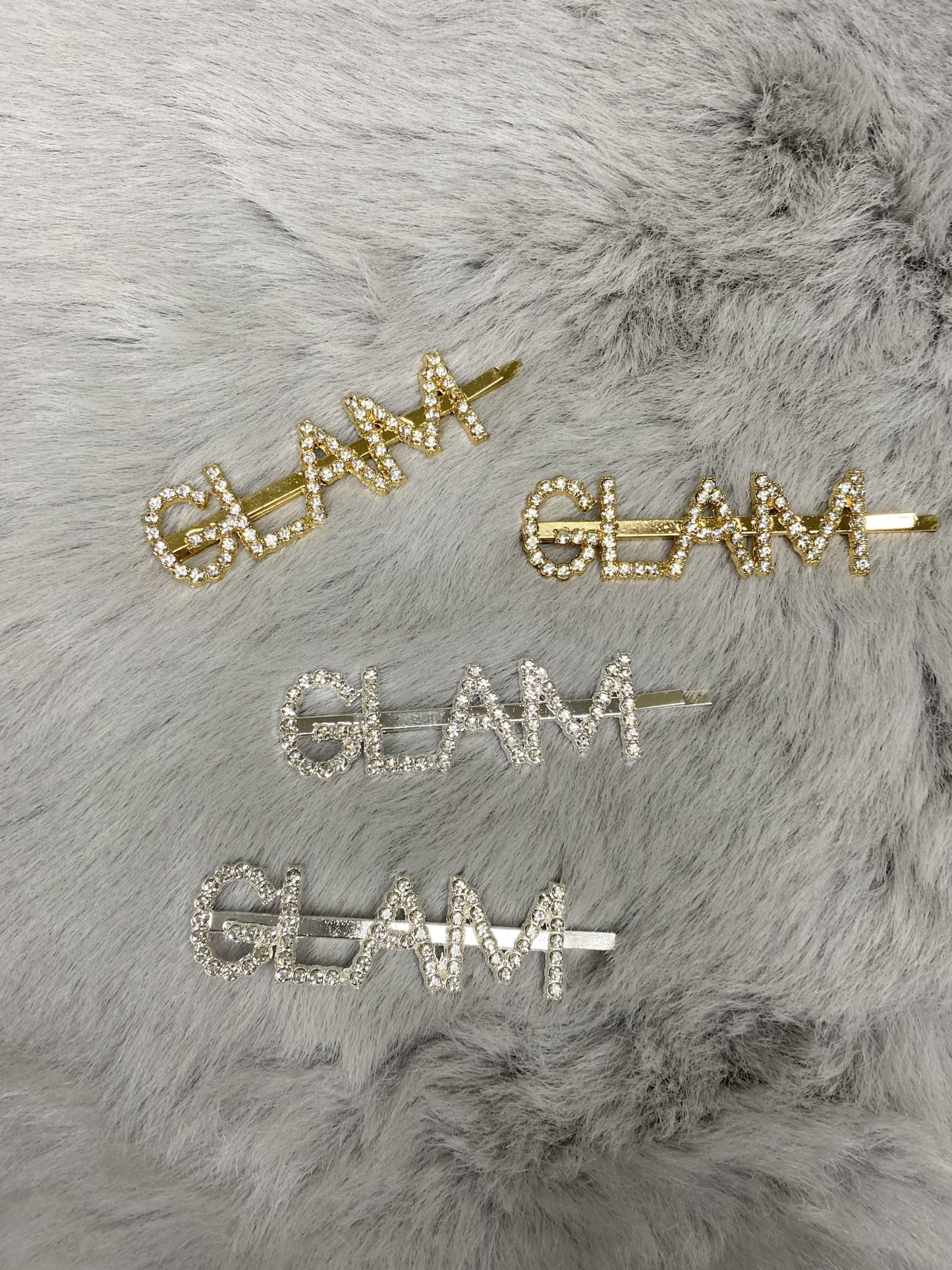 “GLAM” HAIR CLIPS